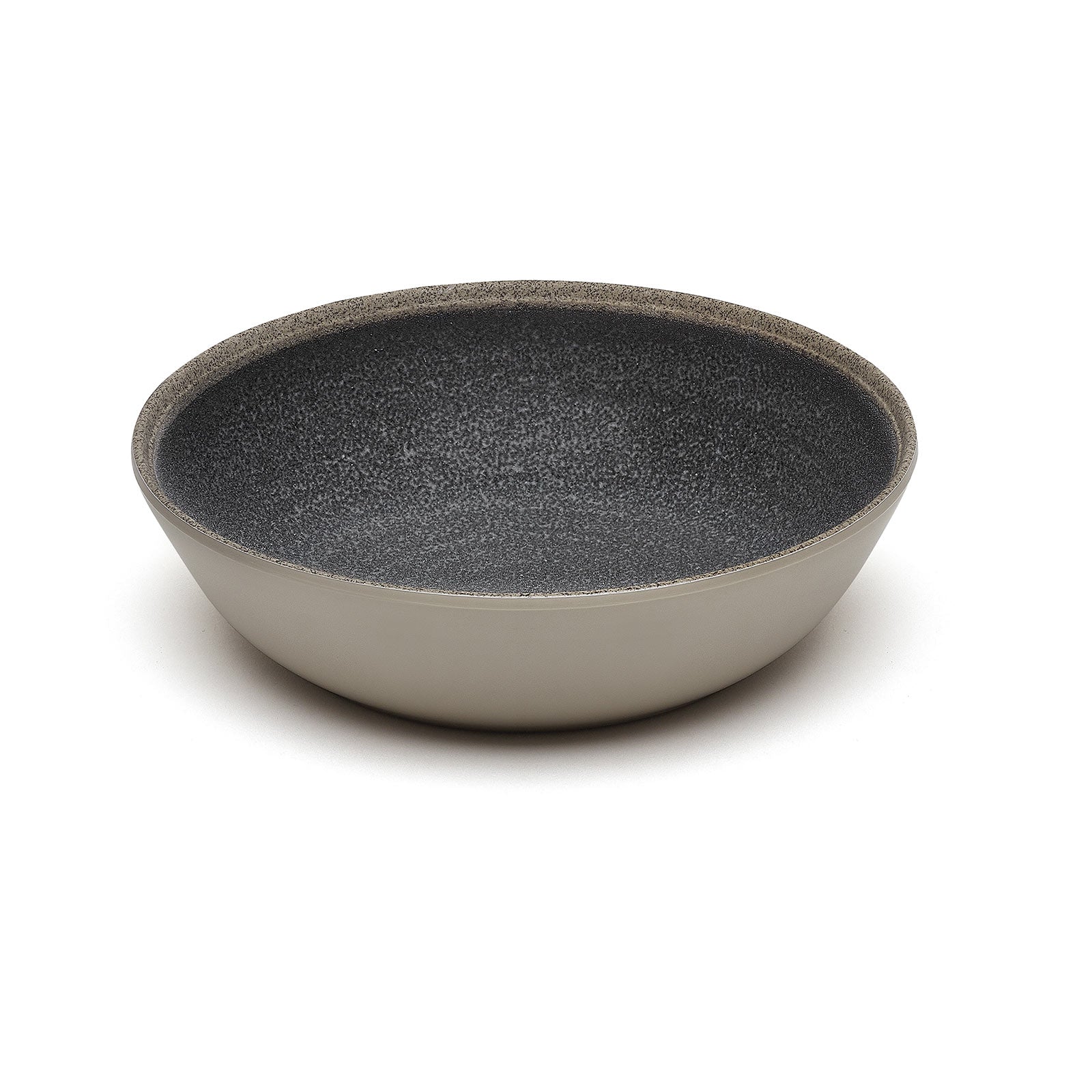 Rena Black Deep Plate - 2 pcs