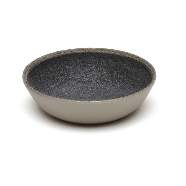 Rena Black Deep Plate - 2 pcs