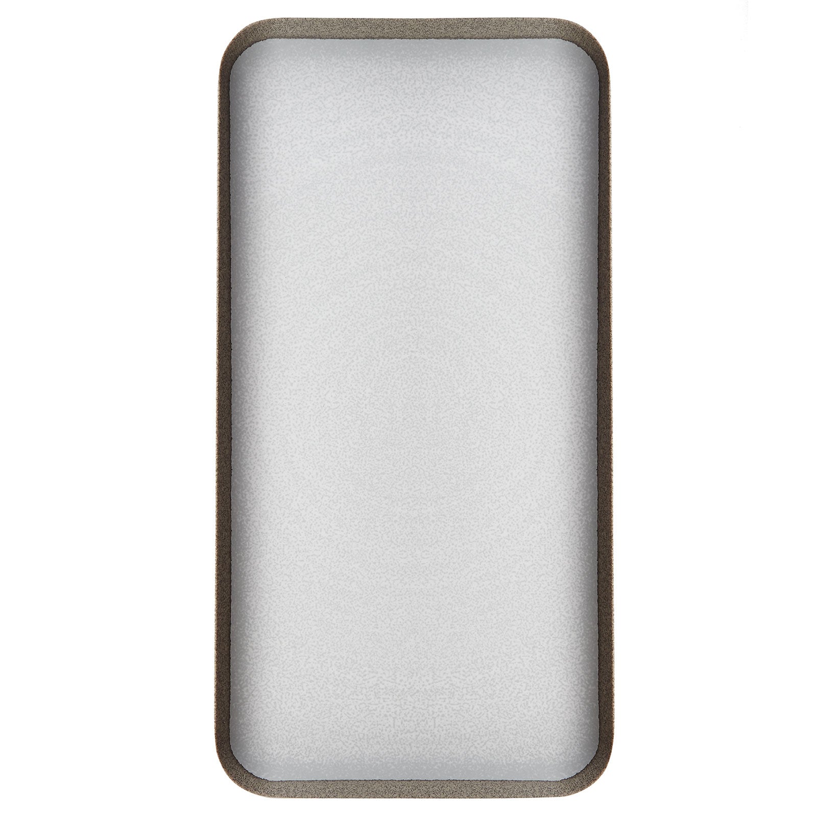 WHITE RENA - LARGE RECTANGULAR TRAY - TOUCH-MEL