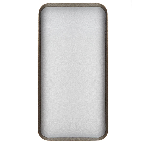 WHITE RENA - LARGE RECTANGULAR TRAY - TOUCH-MEL