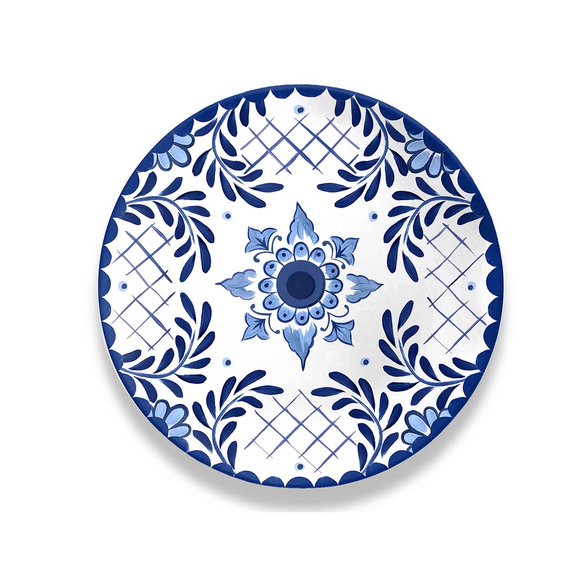 SANTORINI - FLAT PLATE 2 PCS - TOUCH-MEL