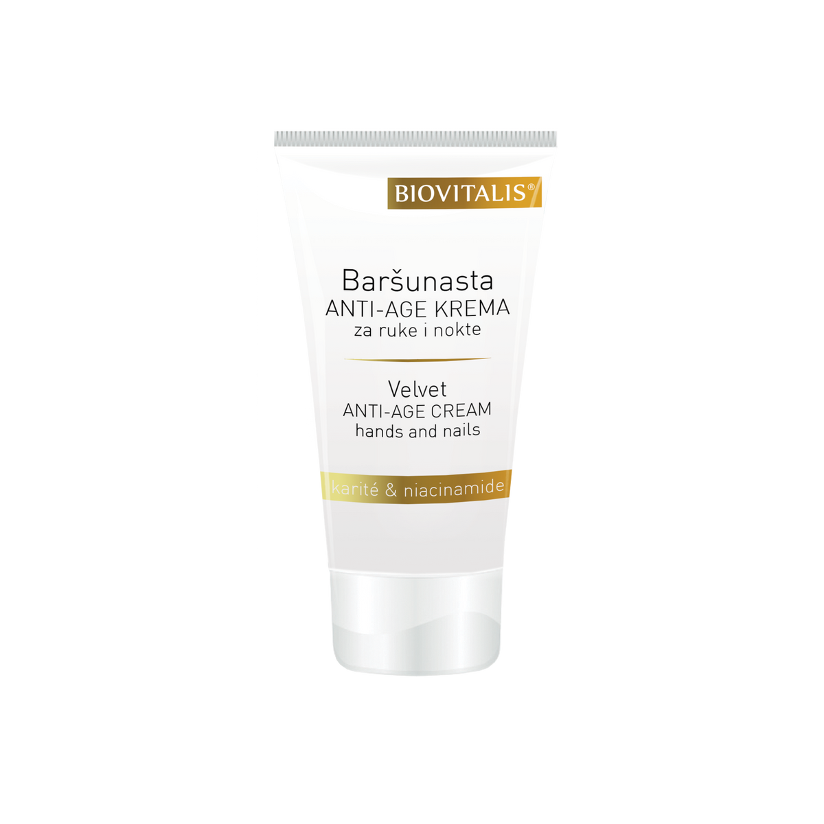 Creme Anti-Idade para Mãos e Unhas aveludado