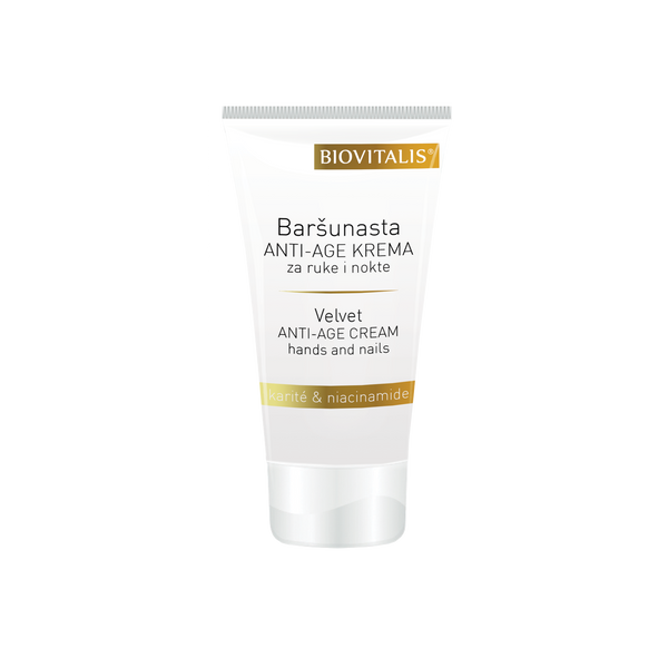 Creme Anti-Idade para Mãos e Unhas aveludado