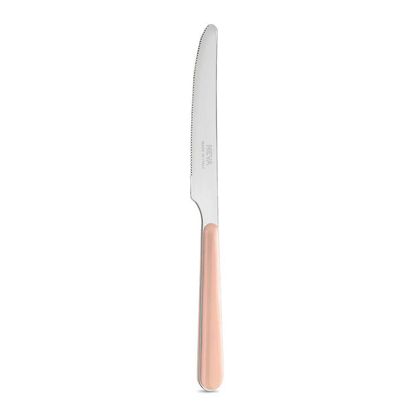 4 Coltelli Tavola - Tinta Unita Rosa Antico Polveroso LD14118PLO