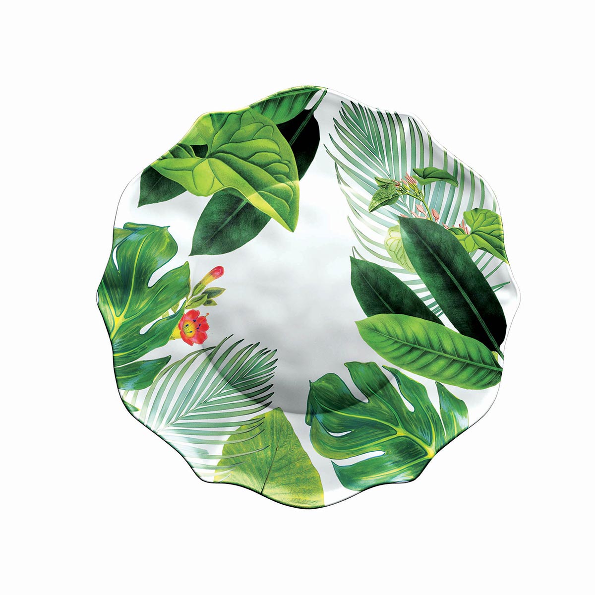 YORK FLORAL - FLAT PLATE 2 PCS - TOUCH-MEL