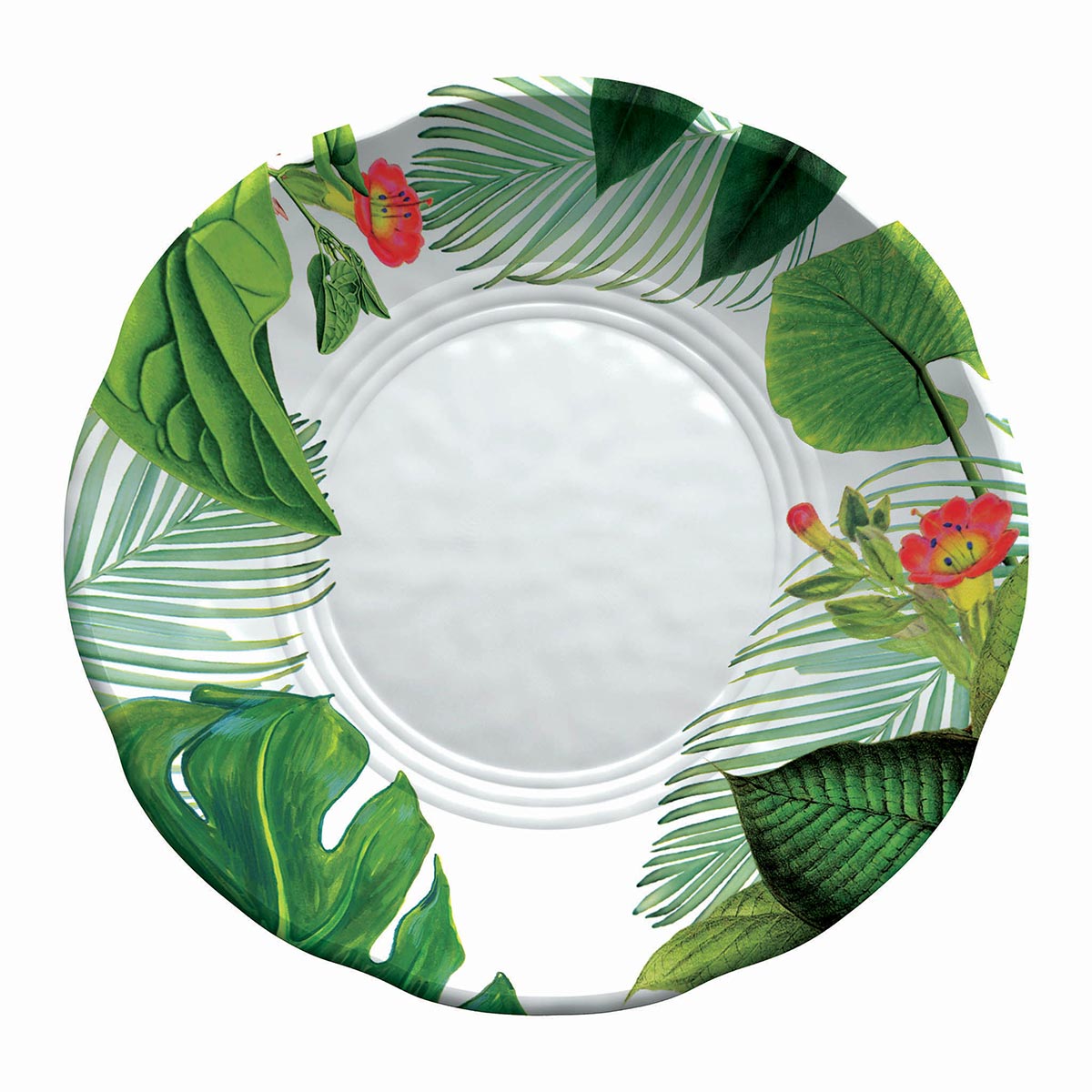 YORK FLORAL - DEEP PLATE 2 PCS - TOUCH-MEL