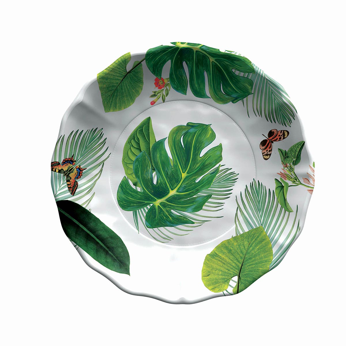 YORK FLORAL - SALAD BOWL - TOUCH-MEL