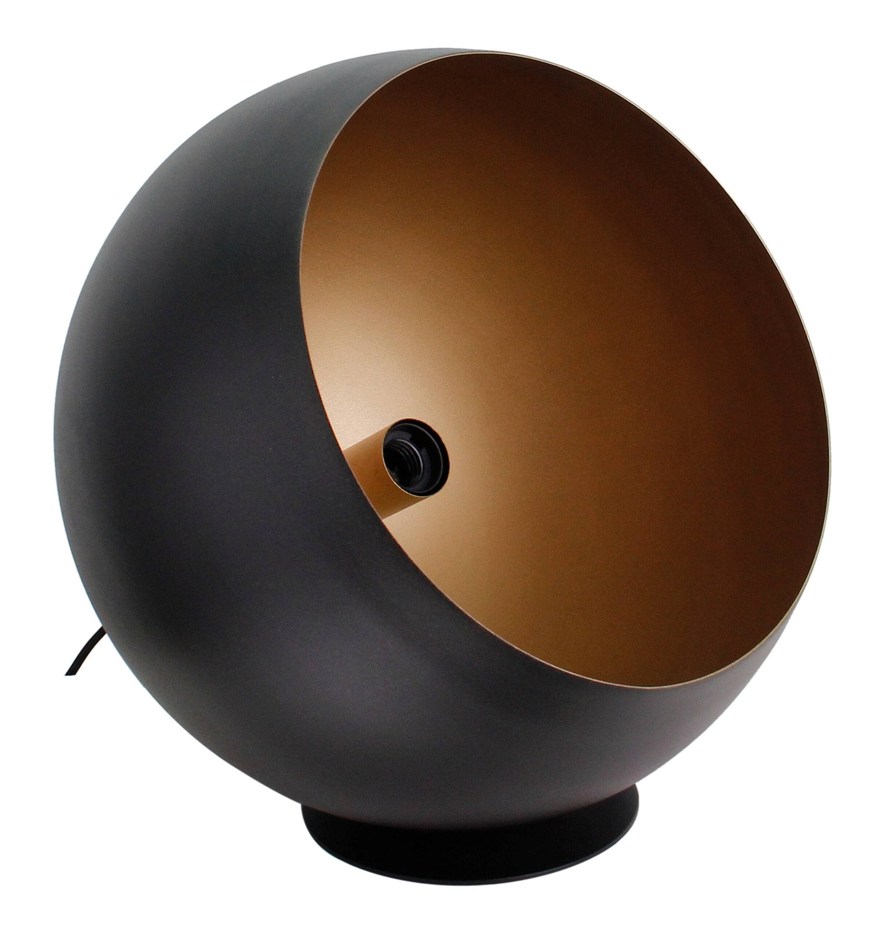 Chericoni Occhio vloerlamp, zwart ontwerp, Ø40 cm, met E27 fitting, perfect voor woonkamers en kantoren.