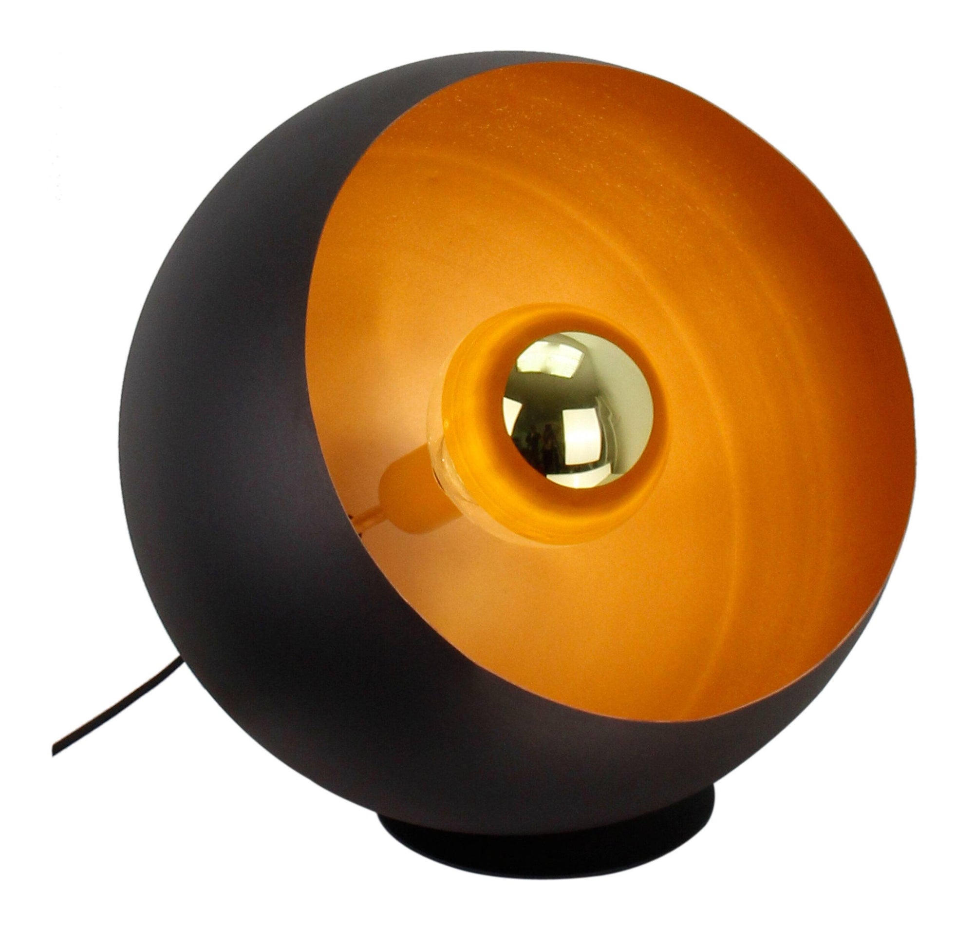 Chericoni Occhio vloerlamp, Ø40 cm, zwart design, 1 lichts met E27 fitting, voor een moderne en stijlvolle uitstraling.