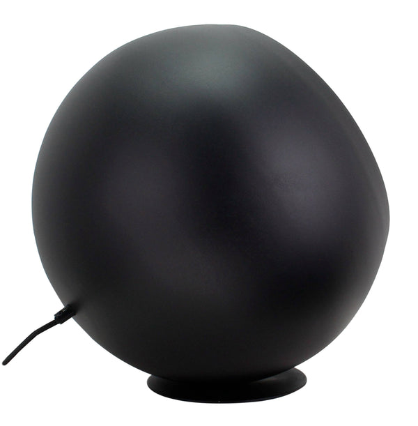 Moderne Chericoni Occhio vloerlamp, Ø40 cm, zwart, met E27 fitting, een decoratieve lichtbron voor diverse interieurs.