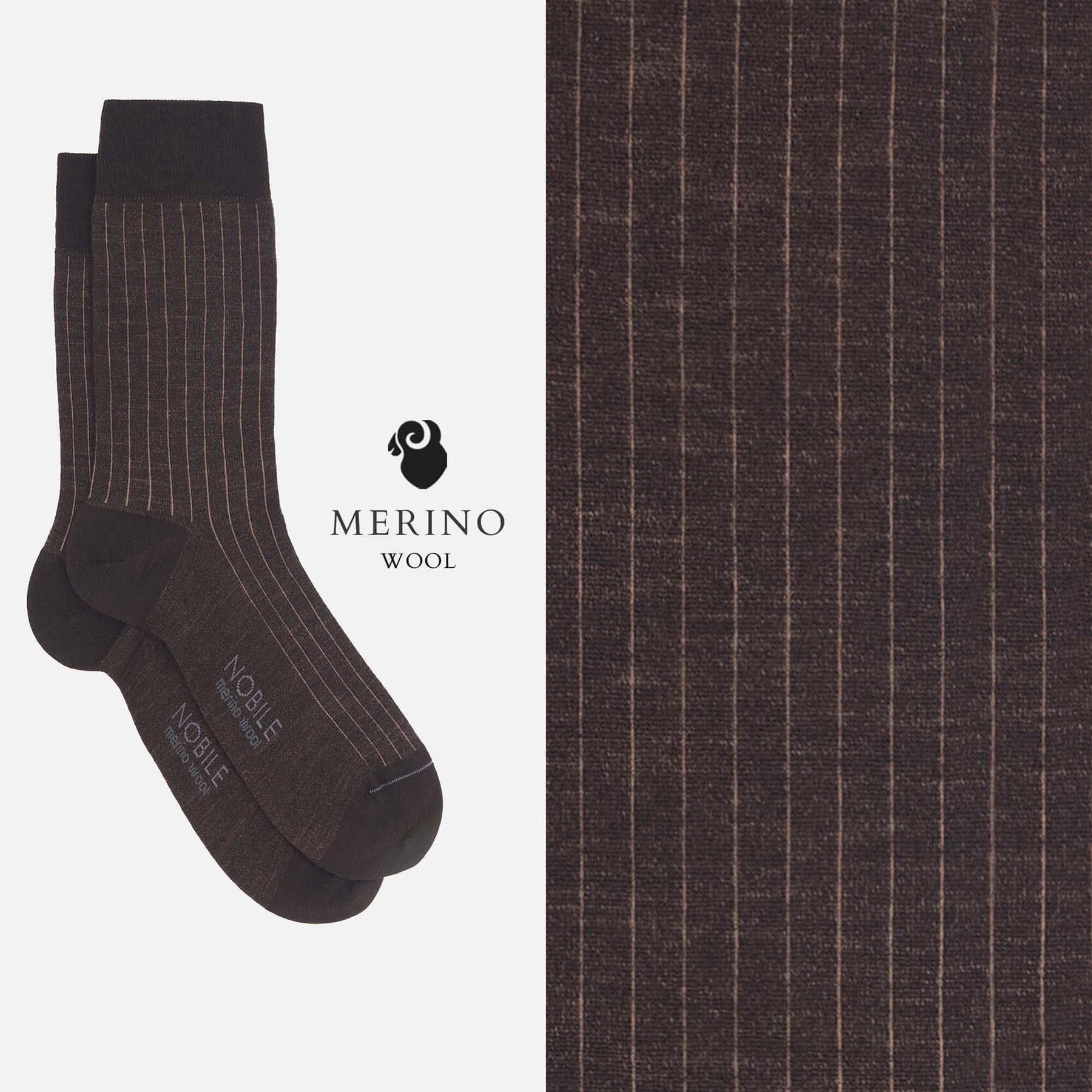Tuscan Hills - Box of 6 Short Merino Wool Socks - Solid Color & Micro Rib