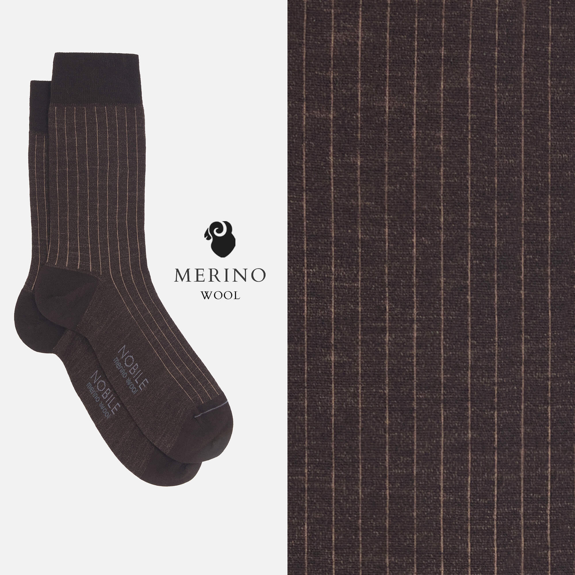 Tuscan Hills - Box of 6 Short Merino Wool Socks - Solid Color & Micro Rib