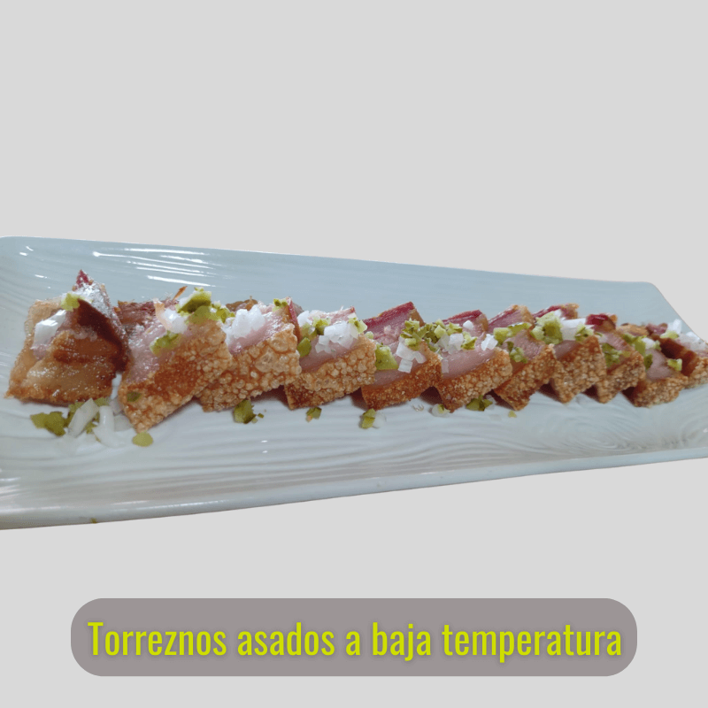800 g of Low Temperature Roasted Torreznos