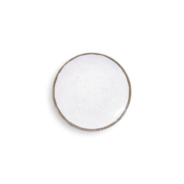TERRAE WHITE - DESSERT PLATE 3 PCS - TOUCH-MEL