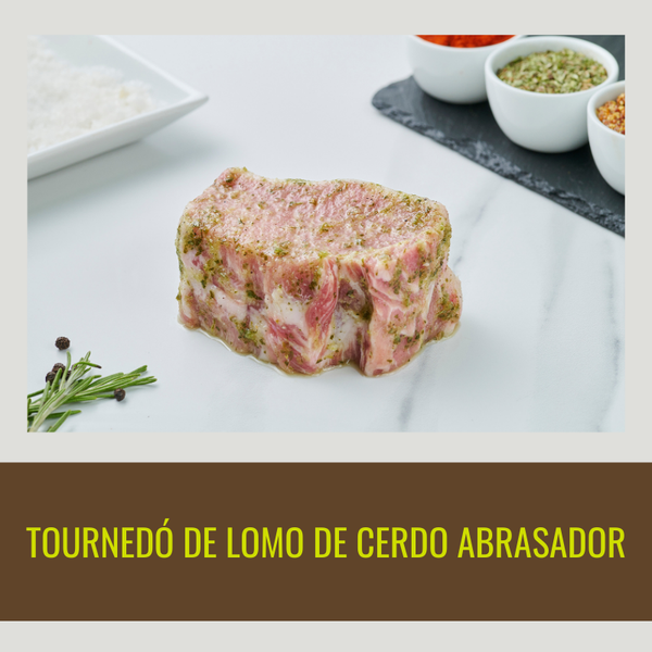 3 Tournedó of Abrasador Pork Loin, 250 g/unit