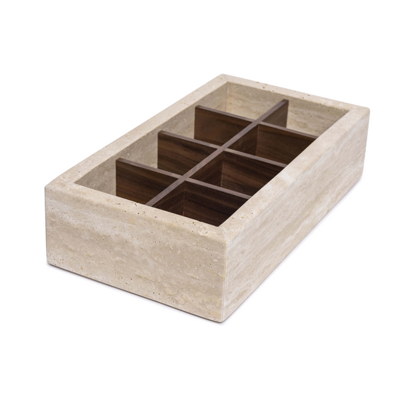 Organizér z travertínu 32,5x17,5x8cm