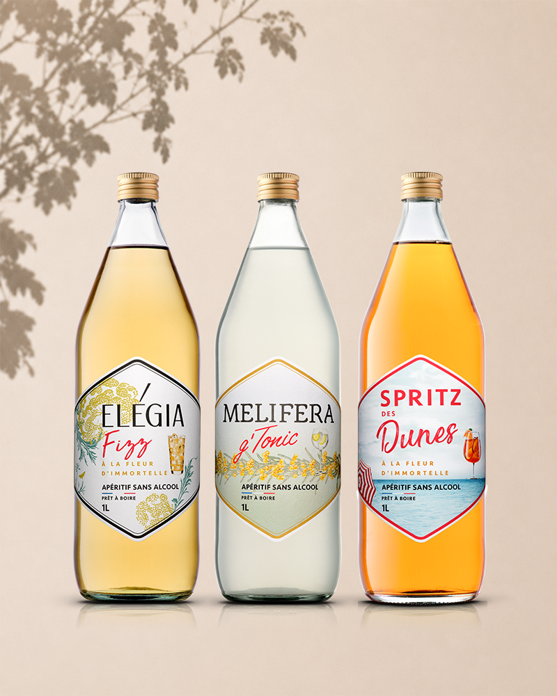 Trío de Aperitivos Sin Alcohol