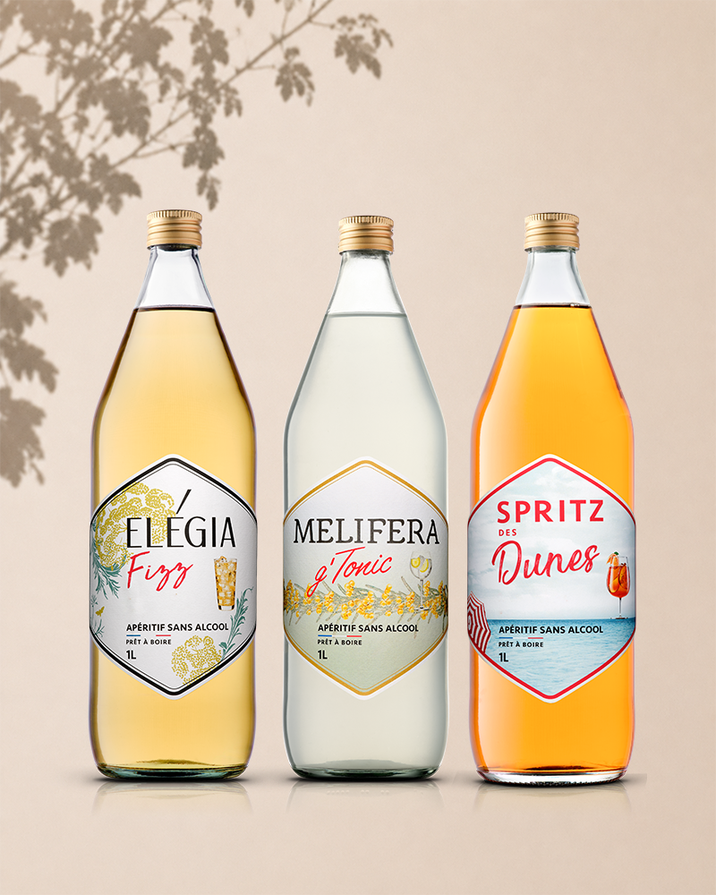 Non-Alcoholic Aperitif Trio