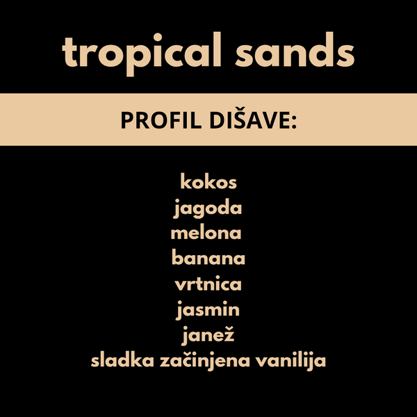FRAGRANT WAX TROPICAL SANDS
