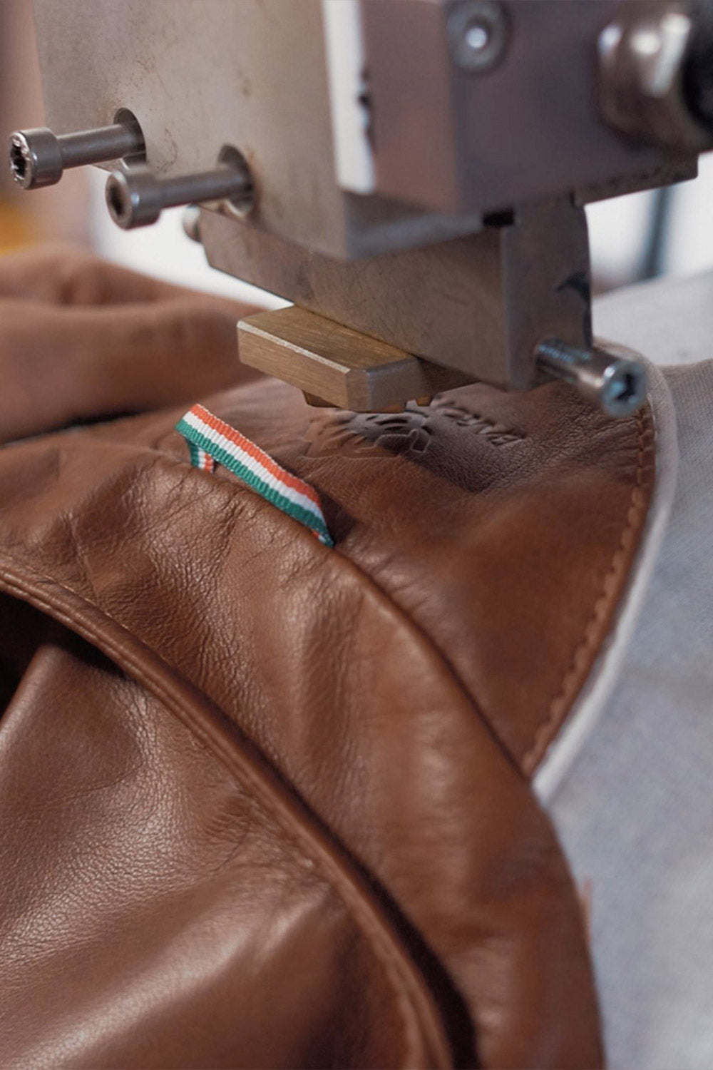 Tushna Vintage giacca donna 100% vera pelle Made in Italy - Barone Firenze