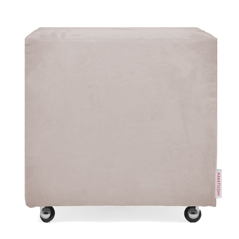 pouf con ruote, pouf in microfibra (4564038058042)