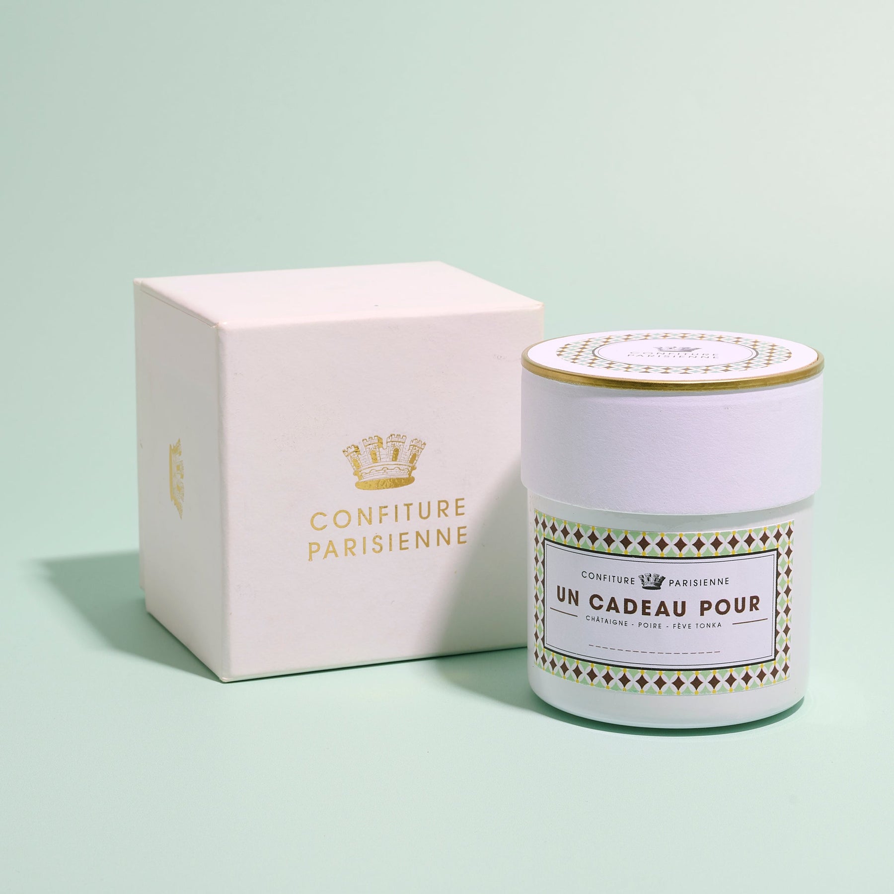 Personalized Gift Box - Chestnut Pear Tonka Bean (jar + case)