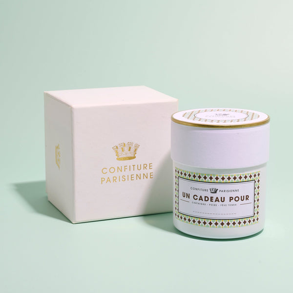 Personalized Gift Box - Chestnut Pear Tonka Bean (jar + case)