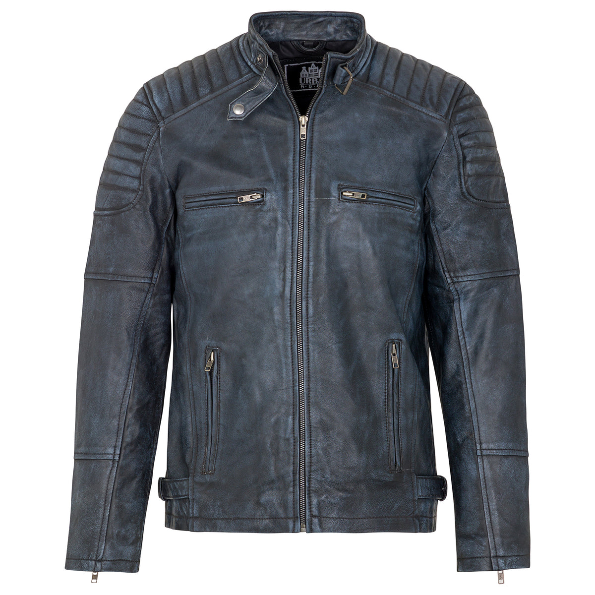 Veste en cuir pour homme Ralf en denim