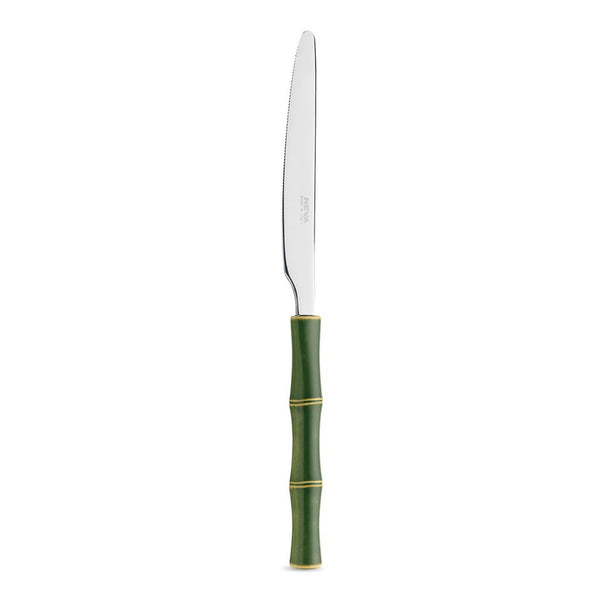4 Table Knives - Green Bamboo LD14407C