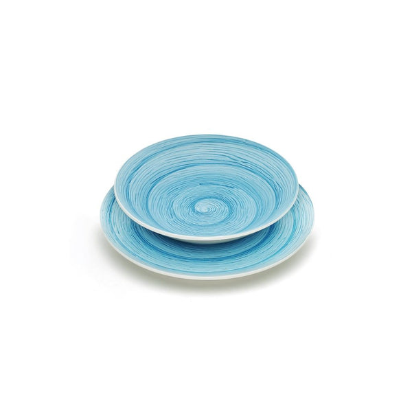 PIATTO FONDO - TURQUOISE - MEMENTO TABLE VERTIGO