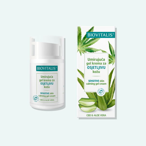 BIOVITALIS Umirujuća gel krema za osjetljivu kožu