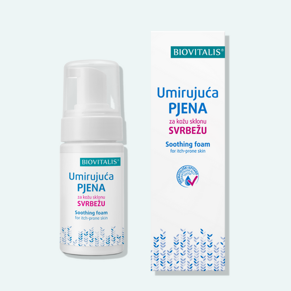 Biovitalis Umirujuća pjena za kožu sklonu svrbežu