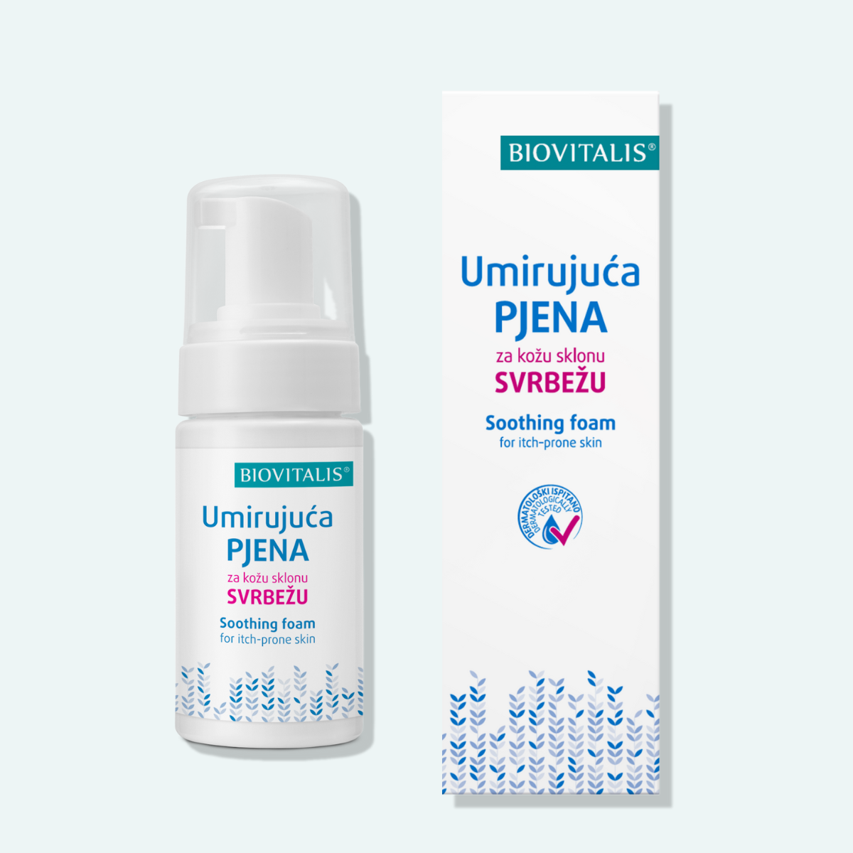 Biovitalis Umirujuća pjena za kožu sklonu svrbežu
