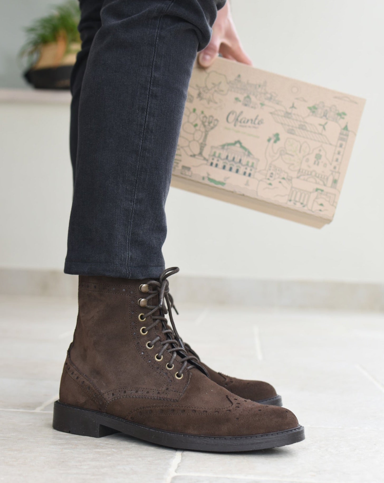 URBINO - Brown Suede