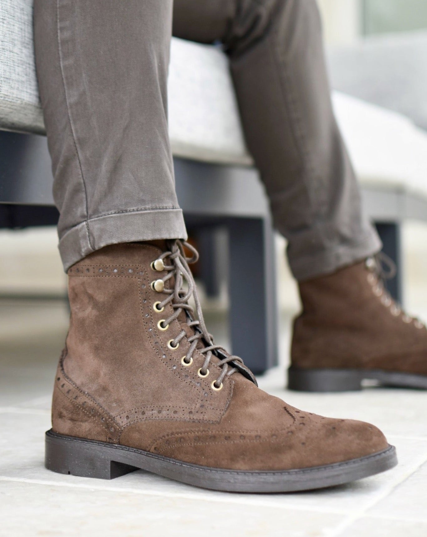 URBINO - Brown Suede