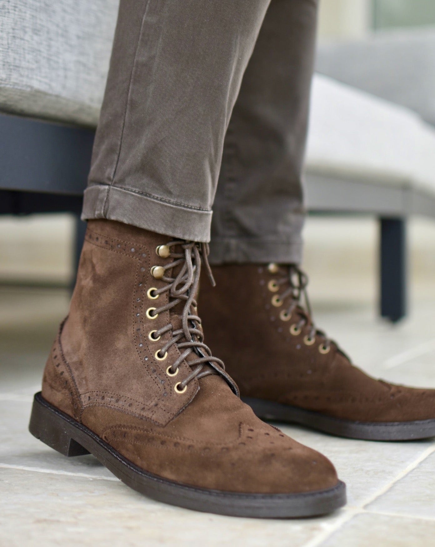 URBINO - Brown Suede