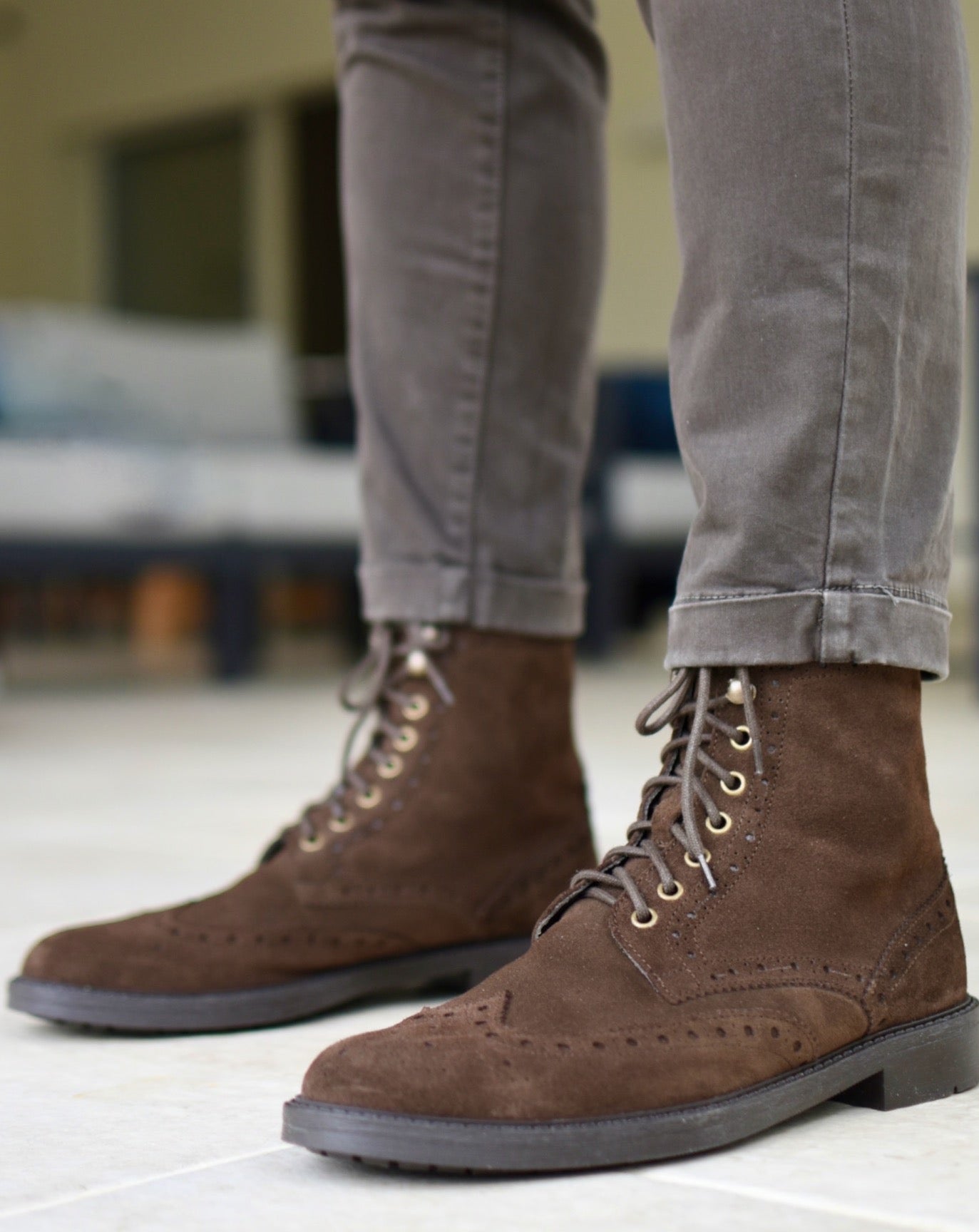 URBINO - Brown Suede