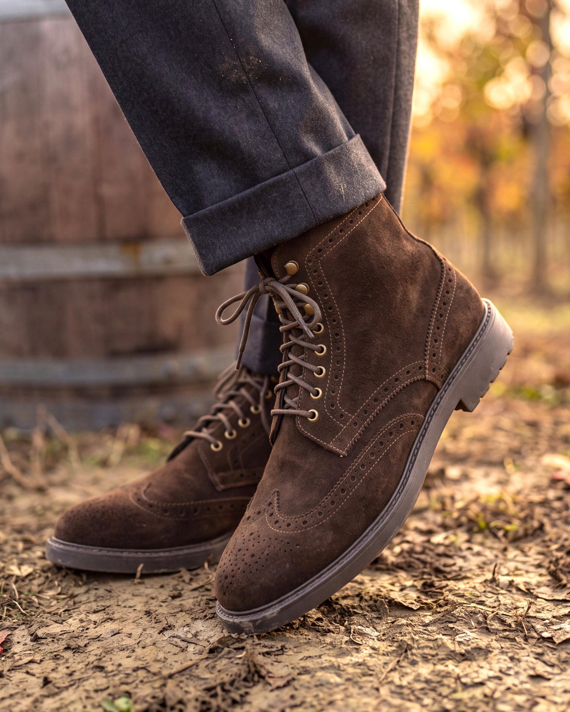 URBINO - Brown Suede