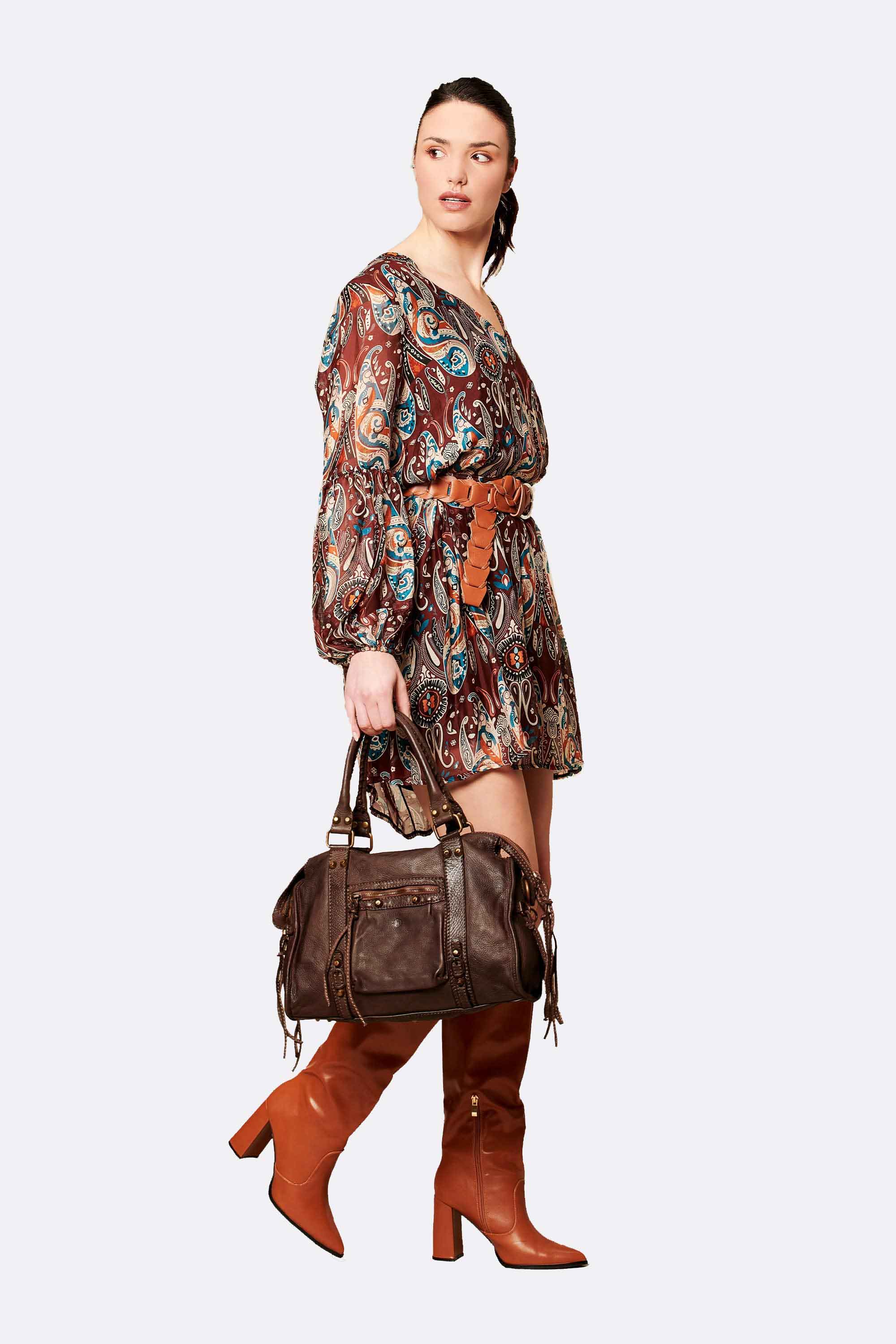 Verona borsa donna 100% vera pelle Made in Italy - Barone Firenze