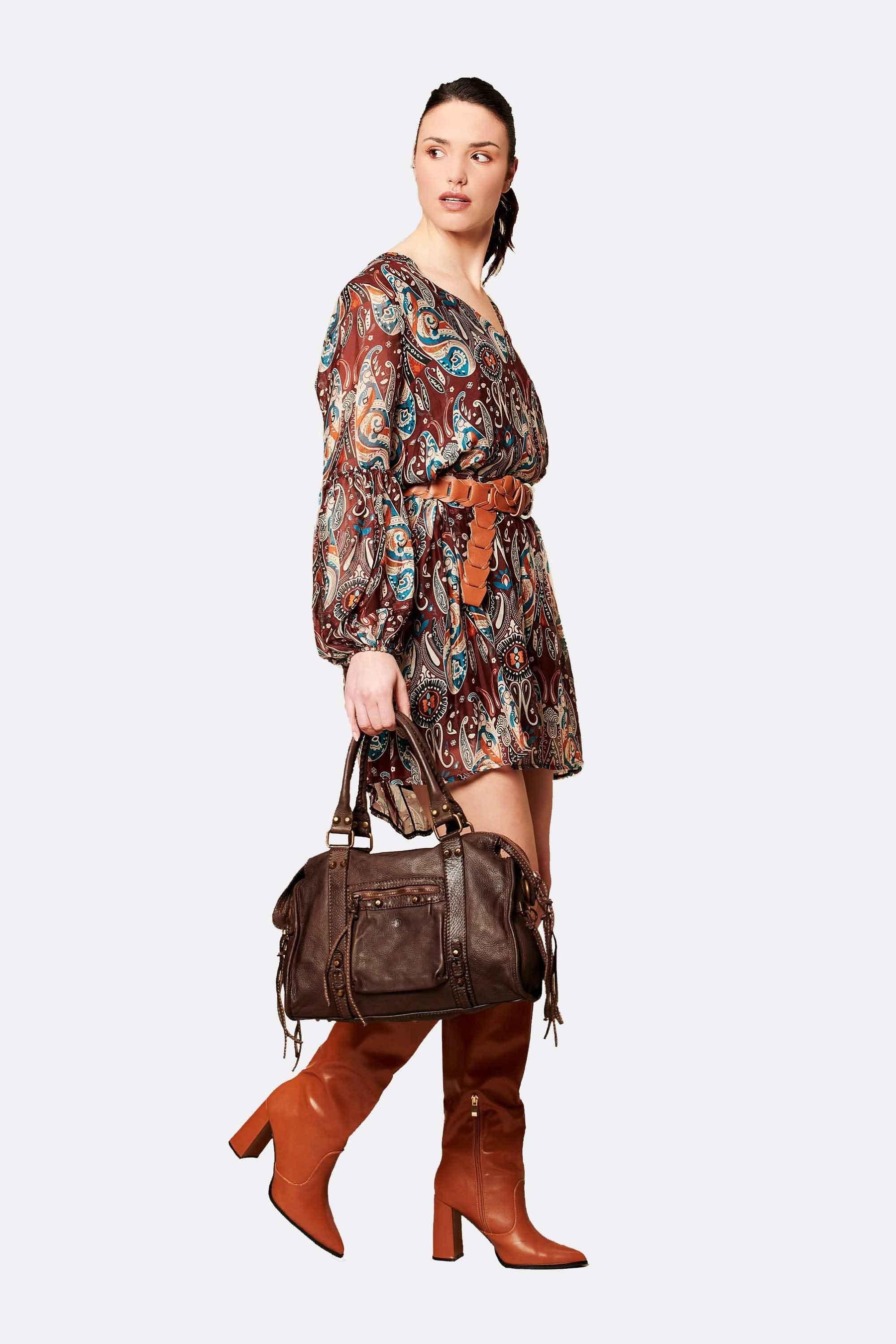 Verona borsa donna 100% vera pelle Made in Italy - Barone Firenze