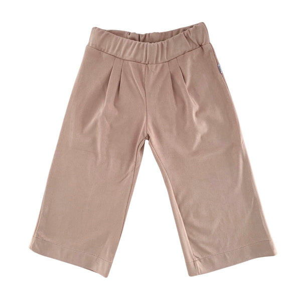 PANTALONE SCAMOSCIATO ROSA