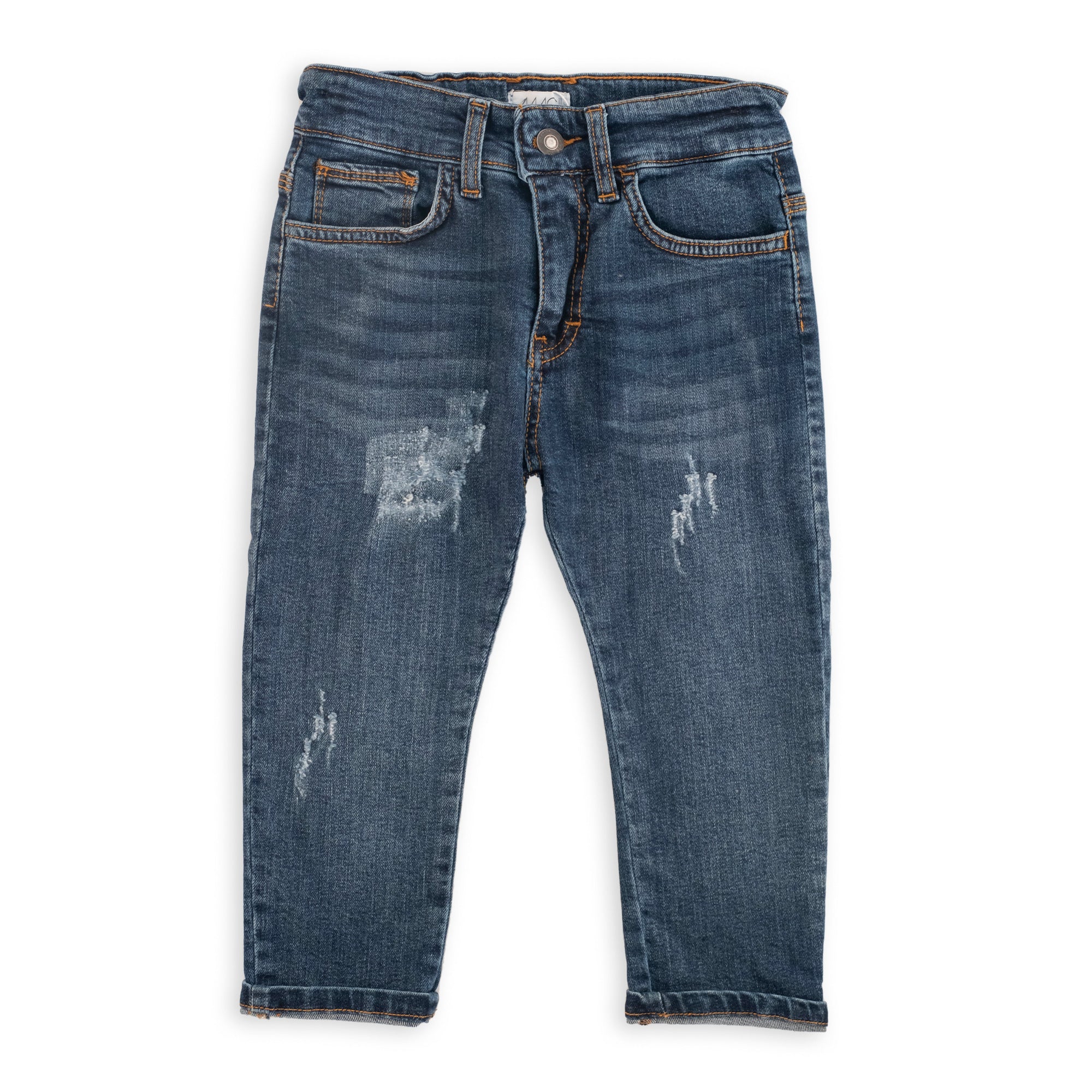 Jeans Slim Blu Medio