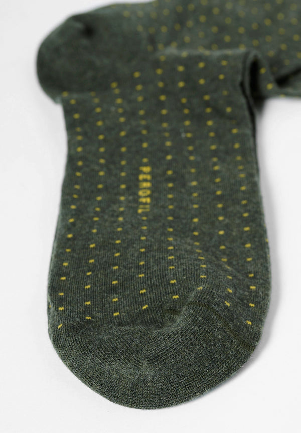 Green Pinstripe Sock