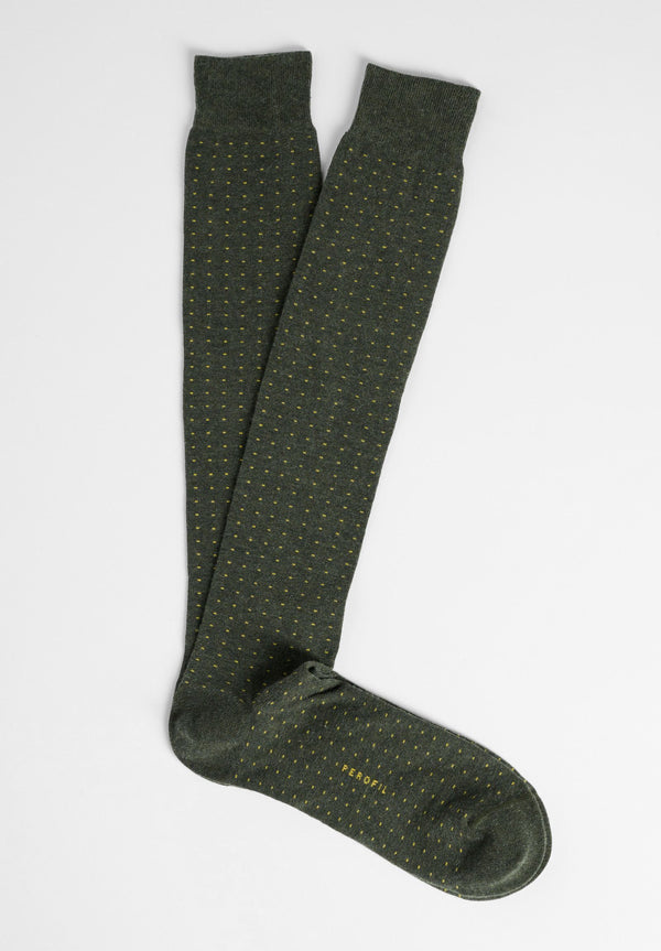 Green Pinstripe Sock
