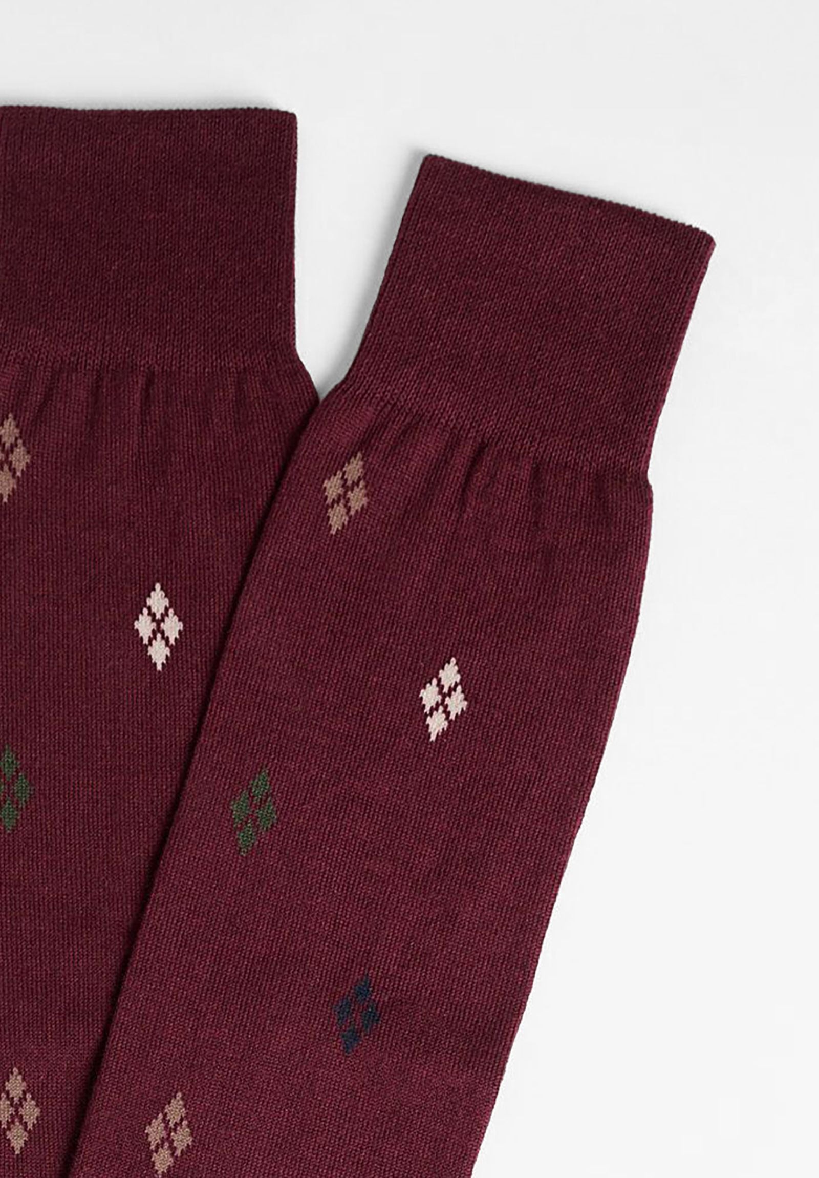 Dlouhá argyle ponožka