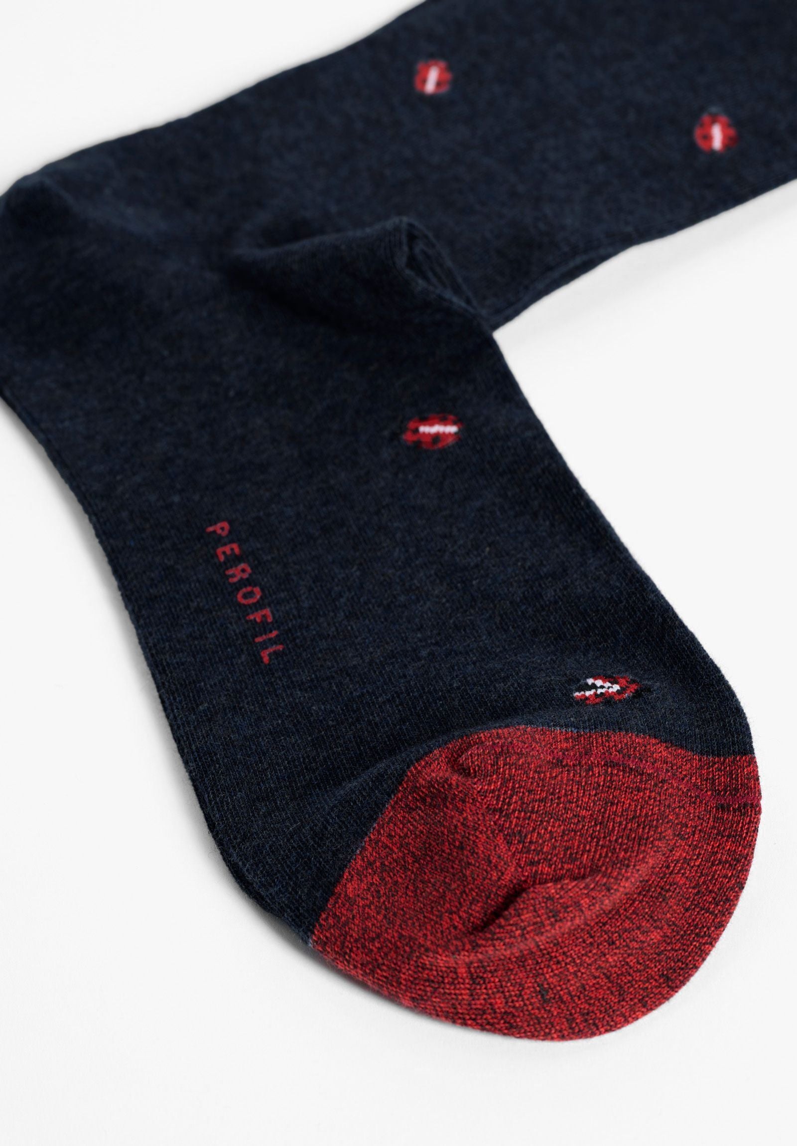 Long Ladybug Socks