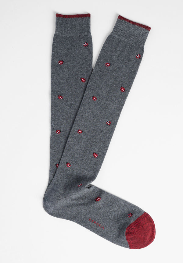 Long Ladybug Socks