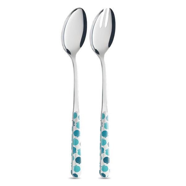 Set di Insalate - Conchiglia Blu BD14266