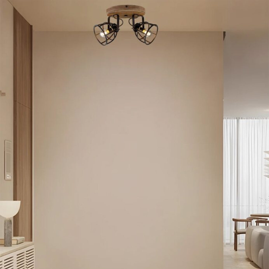 Spotlampe Ø36 cm – E14-Fassung – Modernes Design