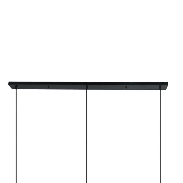 Various Globe Pendant Light – 3-bulb – Black – 140 cm – E27